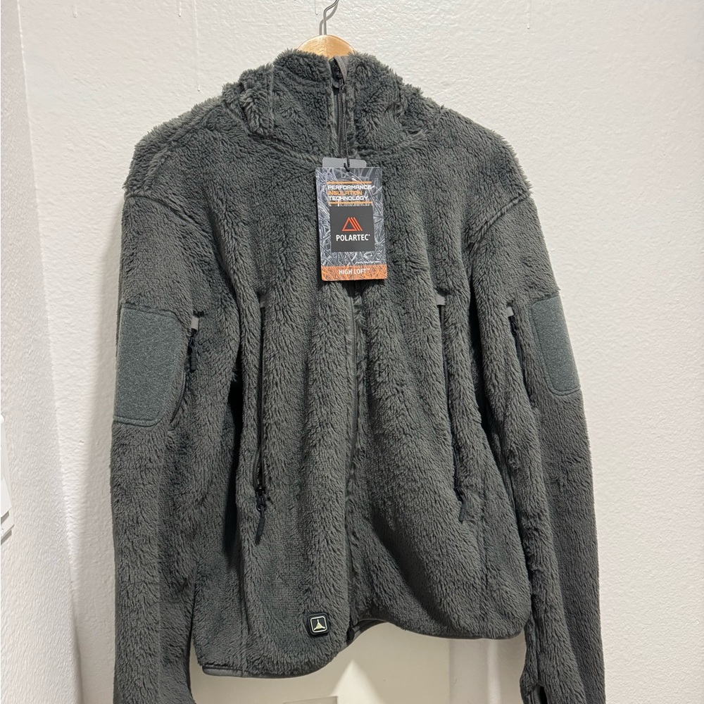 NWT Triple Aught Design Shag Master Hoodie - Polartec High Loft Fleece